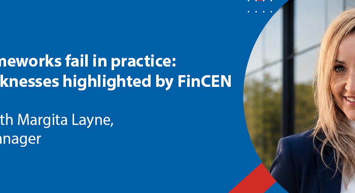 Compliance professionals discussing AML/CFT framework weaknesses highlighted by FinCEN.